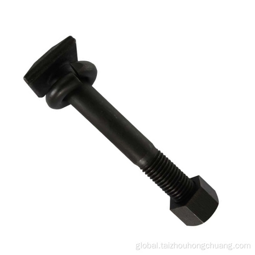 Black Track Bolts Black 8.8 Grade High Strength Plow Track Bolts Factory